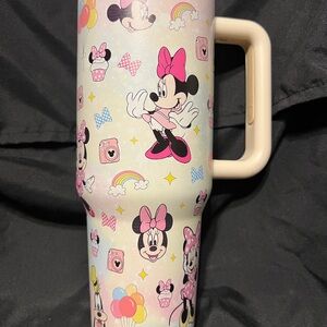 40oz Minnie Mouse Travel Mug with Handle